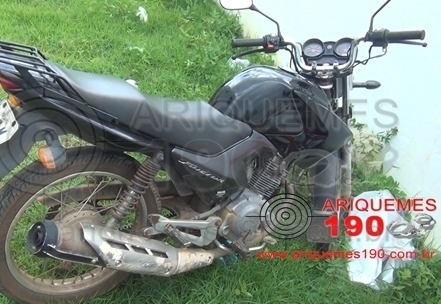 20-02 Patamo do 7º BPM recupera motocicleta em Ariquemes1