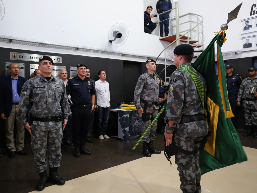 Comandante Geral da PMRO preside passagem de Comando da COE e anuncia ...