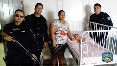 09-07 Policiais militares do 7º BPM salvam vida de bebê engasgada