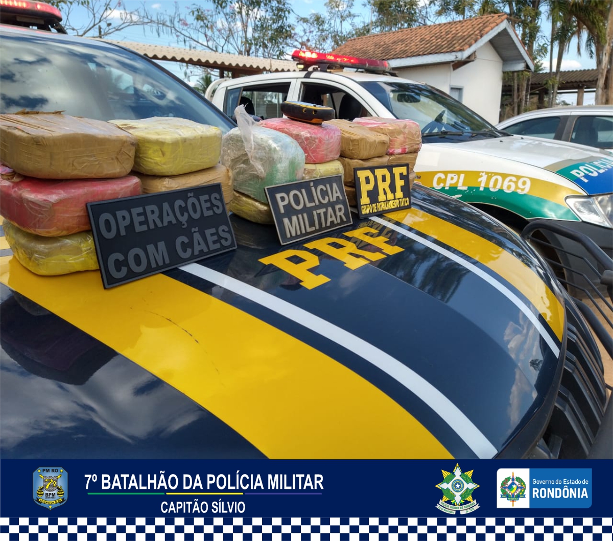 05 08 Ação conjunta entre PMRO e PRF aprende mais de 16Kg de droga 2