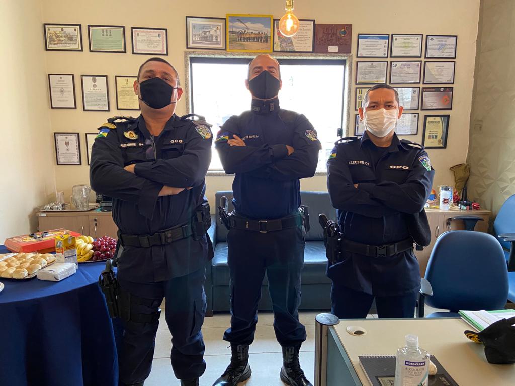 5º BPM recebe a visita do Coordenador de Planejamento Operacional 1