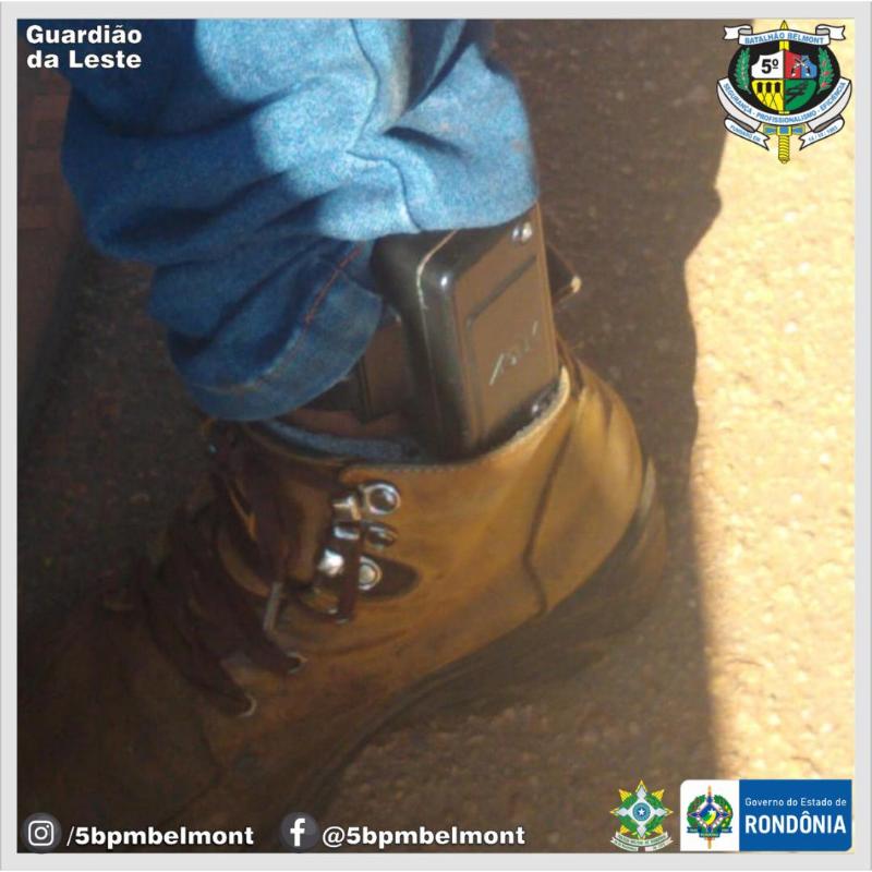 Monitorado furta placa e é flagrado pela PM na Zona Leste