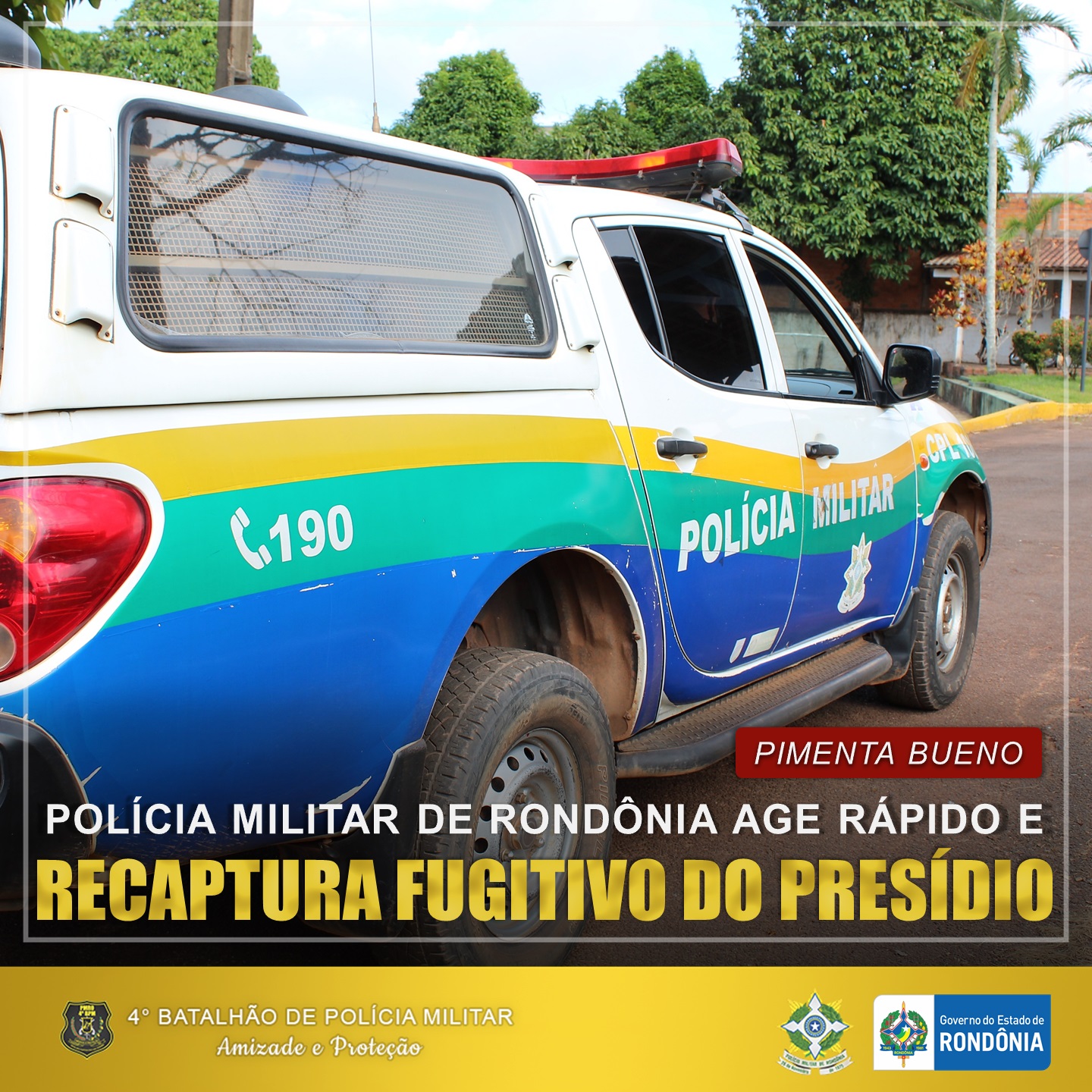 PM RECAPTURA FUGITIVO