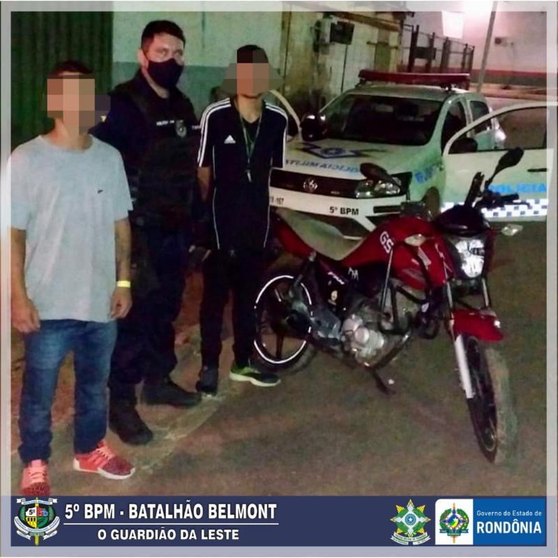 PMRO restitui mais uma motocicleta ao proprietário