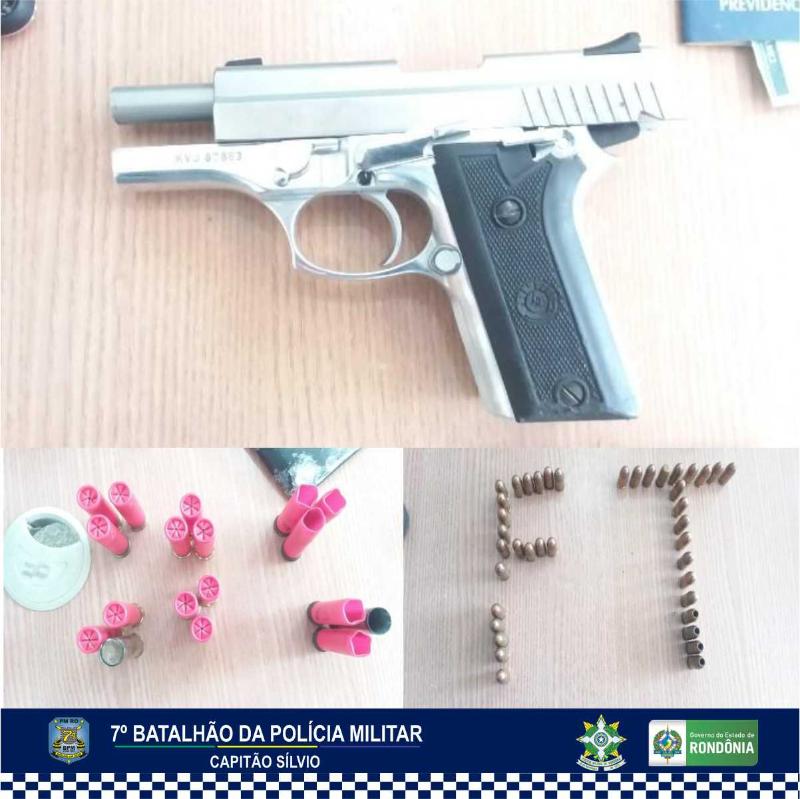 19-10 Policiais do 7º BPM prendem suspeitos de roubos na área rural do Vale do Jamari 1