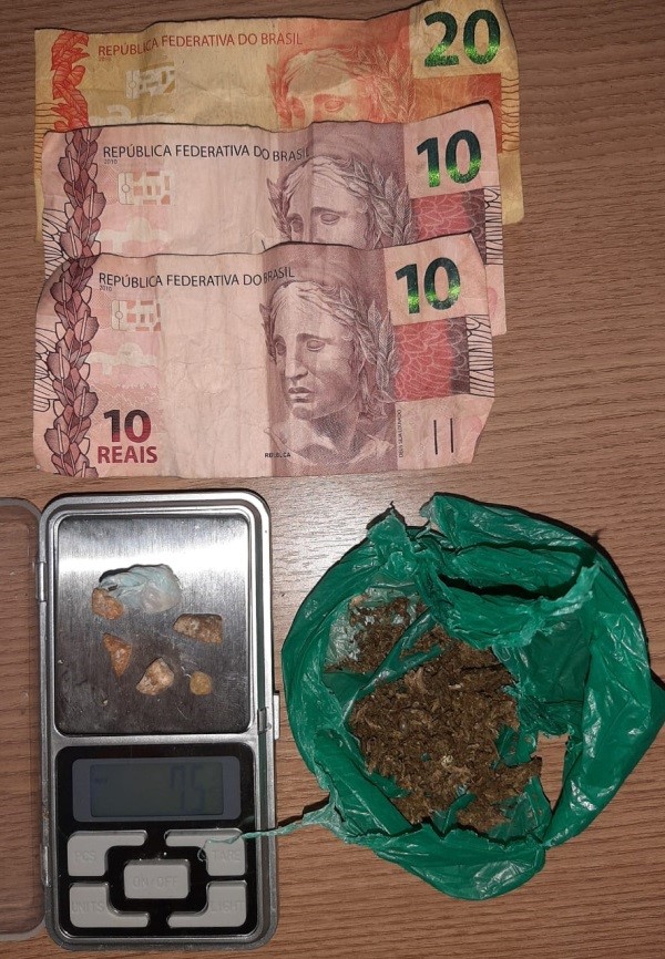 PRESO COM DROGAS