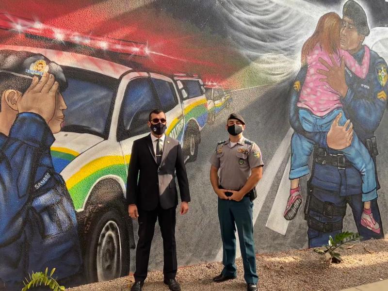 Secretário de Segurança visita 5º Batalhão da PM