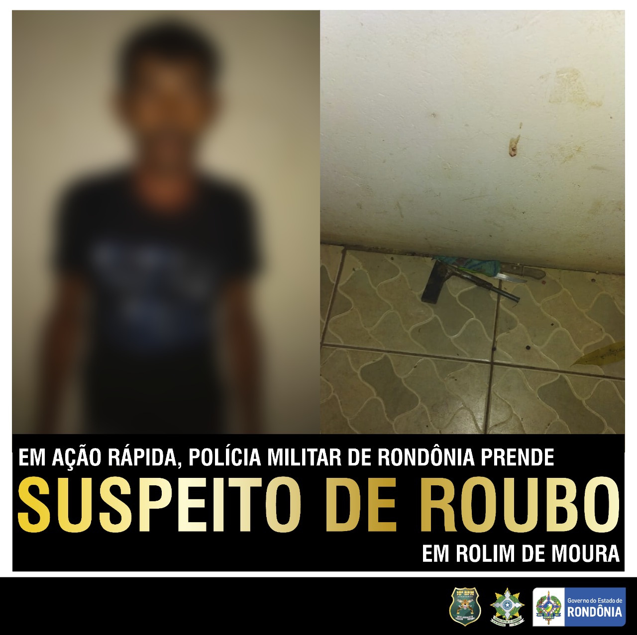 suspeito de roubo- imagem