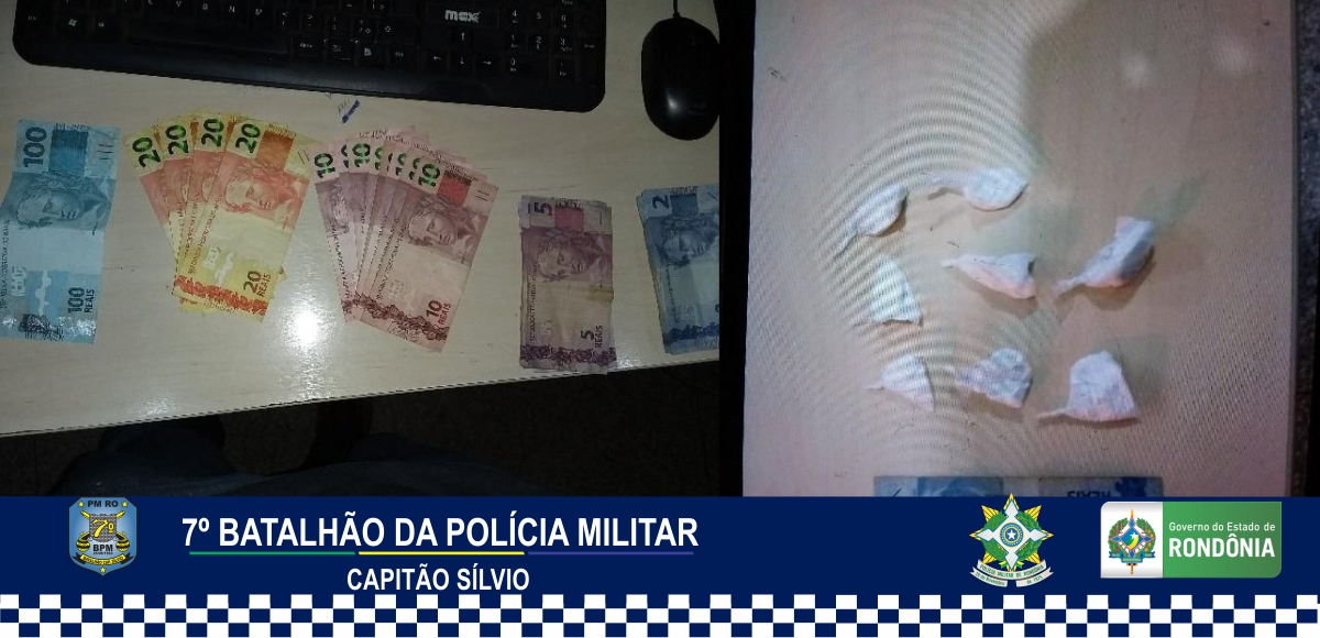 31-10 ARIQUEMES-Dupla tenta fugir e é presa por tráfico de drogas 1