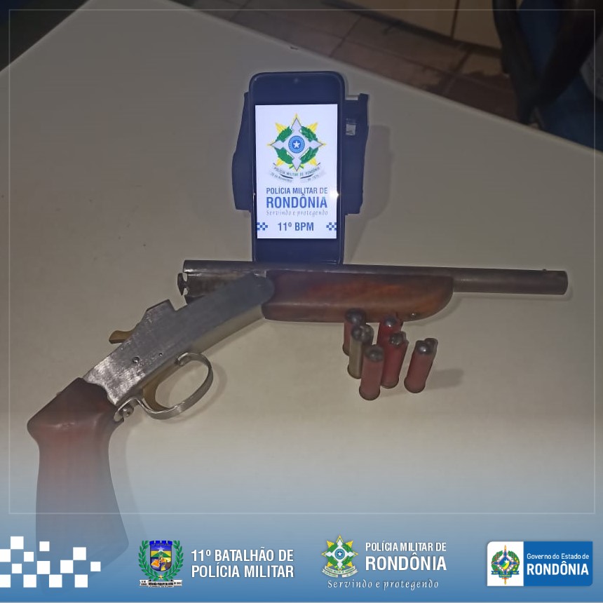 Arma de fogo apreendida