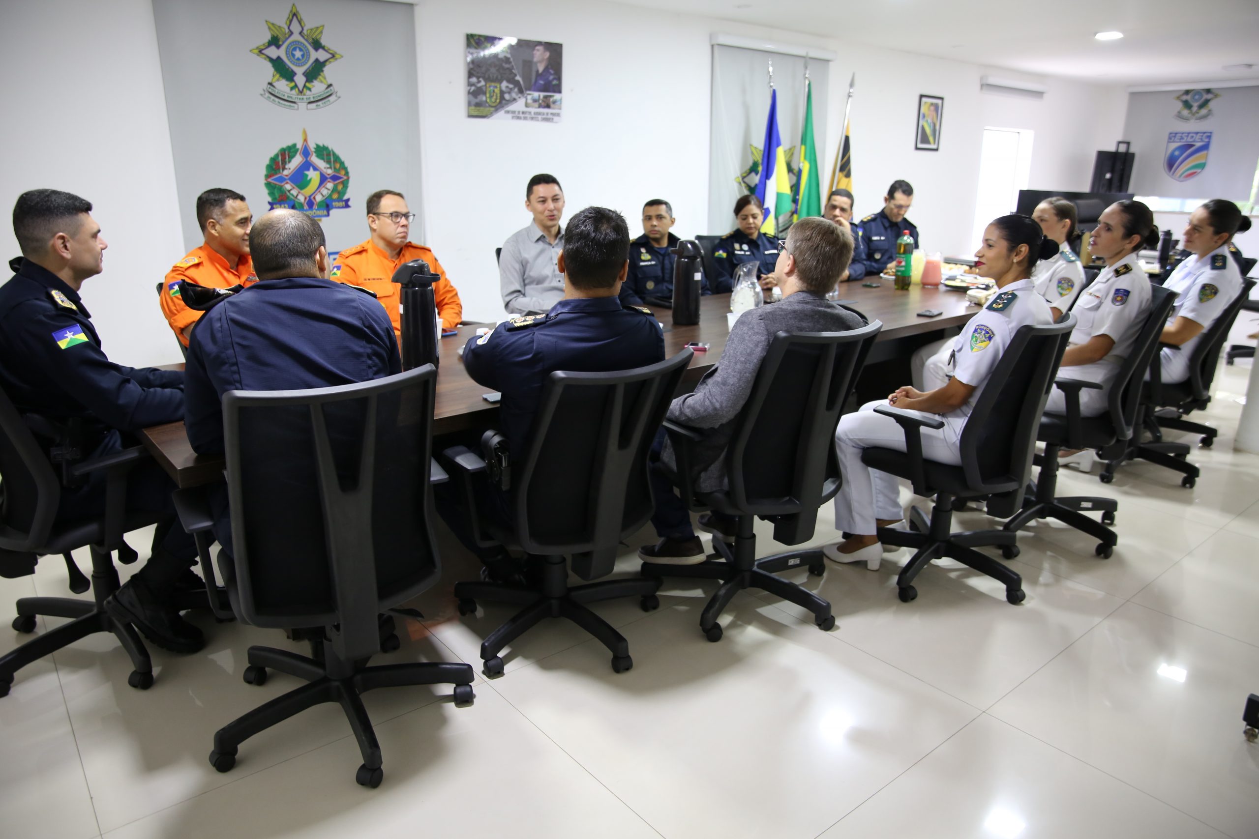 Café da manhã com equipe da DISS e palestrantes do Seminário