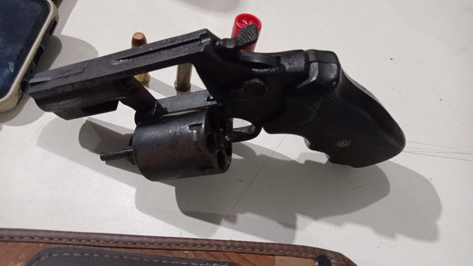 Arma utilizada no crime
