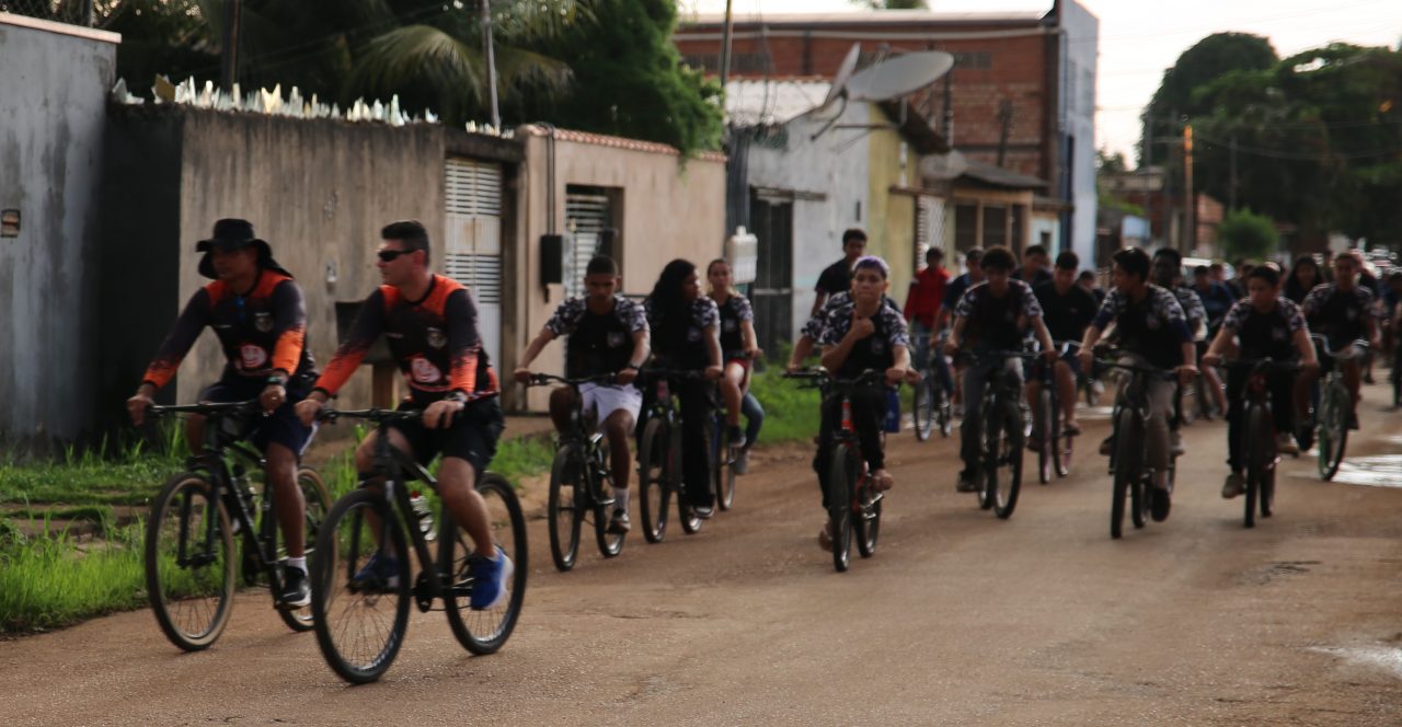 ‘1ª Pedalada pela Paz nas Escolas’ é Realizada com Sucesso pela Polícia Militar em Porto Velho | Tudo Rondônia