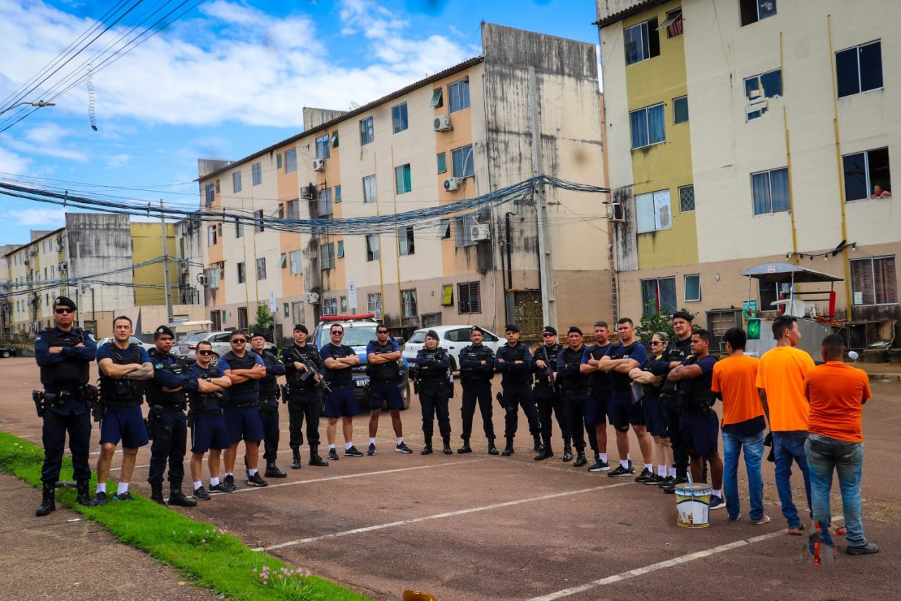 9º BPM intensifica ações de segurança e revitalização no Residencial ...